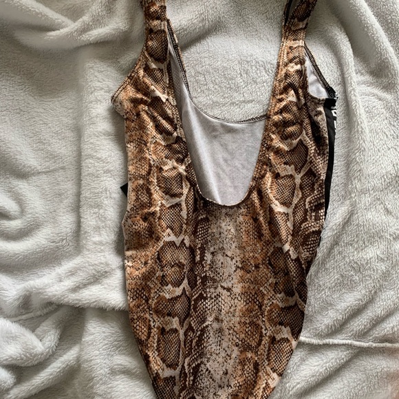 True Religion Python print bodysuit/ bathing suit - Picture 4 of 6